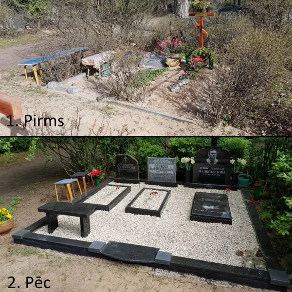 3. Pirms un pēc GRANITE.LV